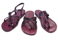 violet sandals