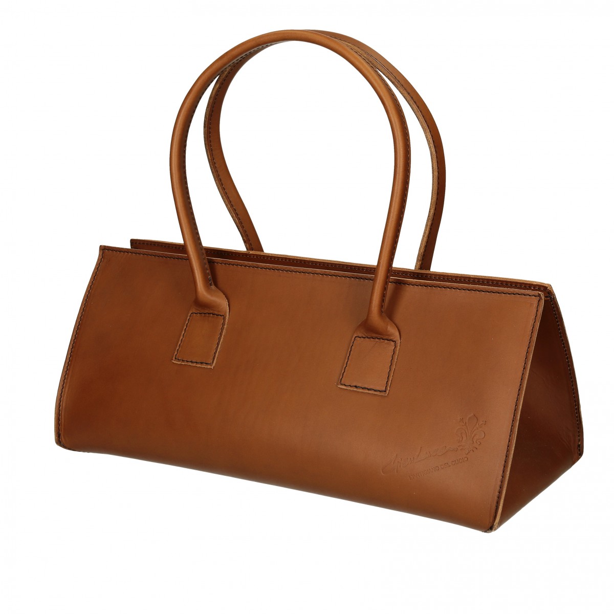 Brown leather handbag for women Handmade in Italy | Gianluca - The