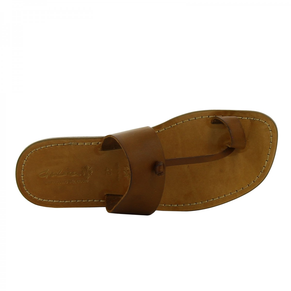 Mens Leather Toe Loop Sandals | lupon.gov.ph