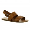 Tan leather franciscan sandals for men