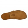 Tan leather franciscan sandals for men