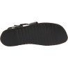 Handgefertigte Herren-Sandalen aus schwarze Leder