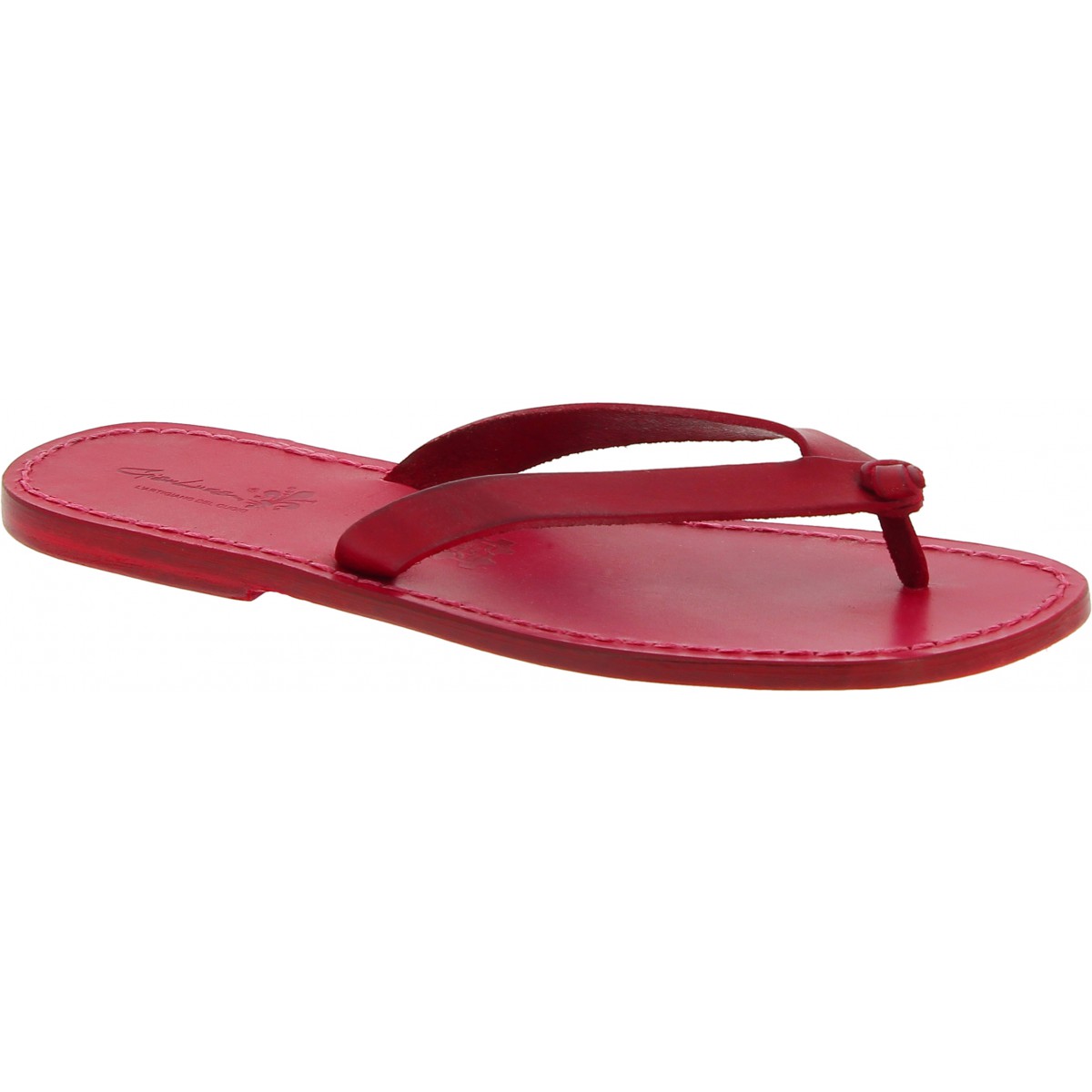 Claret Red Sandali Uomo – Barefoot Scarpe Calzature uomo Sandali Ciabatte Fatti a Mano – Tutta vera pelle 