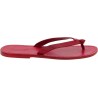 Handgefertigte rotes Leder-Sandaletten für Männer