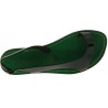 Sandales cuir artisanales pour femme couleur vert