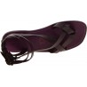 Men's violet leather roman gladiator sandals Handmade in Italy