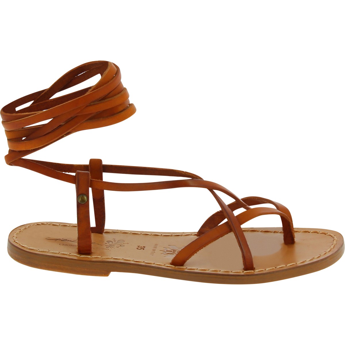 Share more than 150 brown lace up sandals - awesomeenglish.edu.vn