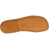 Tan leather thongs sandals for men Handmade