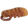 Römische Sandalen aus Leder Lederbarbig in Italien von Handgefertigt