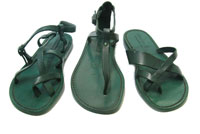 Sandales vert